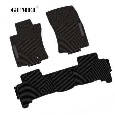 China Original Factory Wholesale PVC Anti-skid All Round Car Floor Mat For Outlet Factory TOYOTA Non Skid Design Car Mat for sale