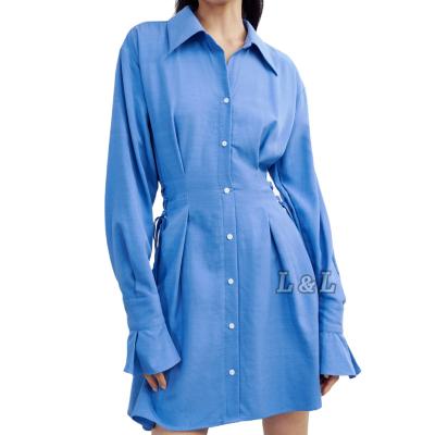 China Anti-wrinkle Guangzhou factory summer cotton fashion canvas casual outfits for women for sale