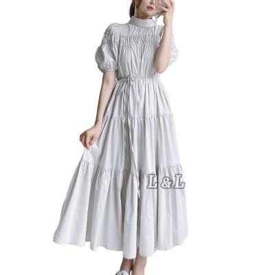 China Anti-wrinkle Guangzhou factory fashion 100% cotton summer women casual clothes for sale