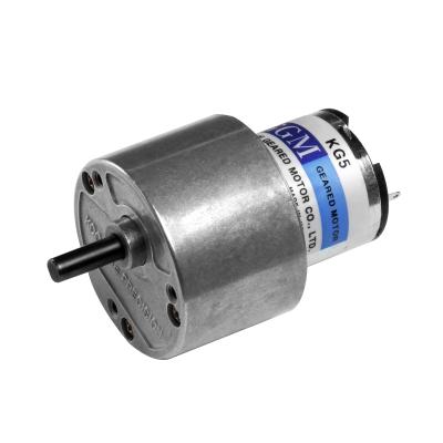 China Waterproof Good Quality Low Heat Light Weight 12v Low Rpm Electric DC Geared Motor for sale