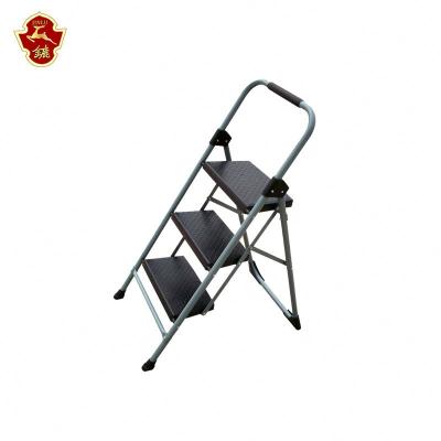 China Small Folding Ladders Wide Steel Step Ladder Price for sale