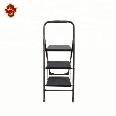 China Factory Hot Sale Folding Ladders 2 Step Ladder Wide Folding Step Stool for sale