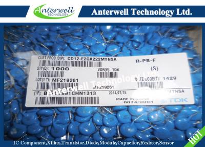 China CD12-E2GA222MYNSA Capacitors Mid-high Voltage Ceramic Capacitors Disk type with lead Safety standard approved for sale