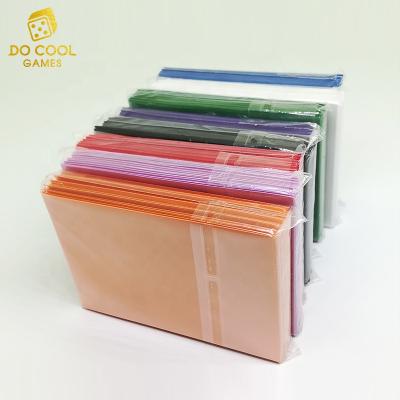 China Wholesale Custom Game Card Sleeves Factory Custom Game Card Sleeves For Board Game Card Protector for sale