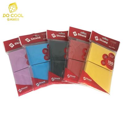 China Game Card Sleeves Original Factory Shield Card Center Sleeve For Standard Tamanho Para Card Games Card Protector for sale