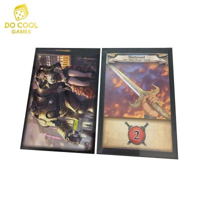 China Eco-friendly Cardboard Original Factory TCG Ultra Pro Custom Game Card Protector For Board Game for sale