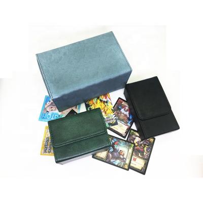 China Excellent Quality Sustainable Outdoor Blue Pattern Leather Deck Box For Customized for sale