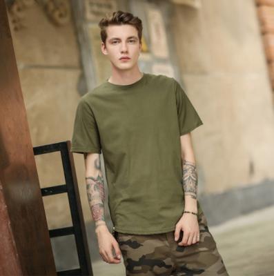 China Summer New QUICK DRY Men's Funny T-shirt With Zipper Bottom Short Sleeve Round Neck Solid Color Family T-shirt for sale