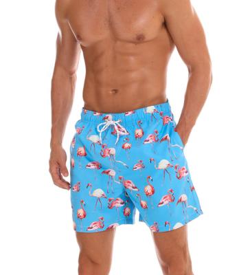 China Quick Dry Summer Anti-UV Mens Beach Wear Custom Printed Breathable Beach Shorts for sale