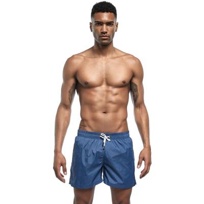 China Breathable Quick Dry Men Beach Shorts Doubel Layer Trunks Mesh Link Adult Male Swimwear Beach Shorts Men for sale