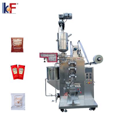 China High Level Automatic Vertical High Speed ​​Packing Machine 10ml Sachet Jam Ketchup Flow Package Liquid Packaging Machines for sale