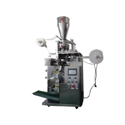 China PLC+Touch Screen Operation KEFAI Woven Tea Bag Packing Machine With Twine And Label Pyramid Tea Bag Packing Machinery SUS304 316 Sealing Hot Sale for sale