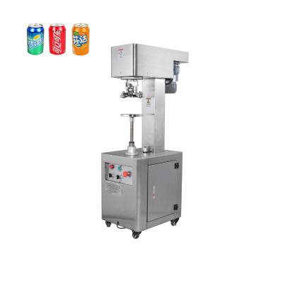 China 2021 Newest KEFAI Manual Food Soda Can Sealing Machine for sale