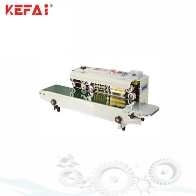 China CLOTHING High Performance Sealing Machine And Horizontal Ribbon Code Machine for sale