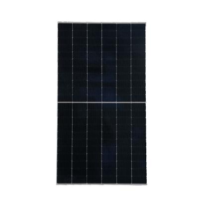 China Silicon Biomass Renewable Energy Lights Mono Bifacial 440-460M Half Cell Pv Module Solar Panel PV Module for sale