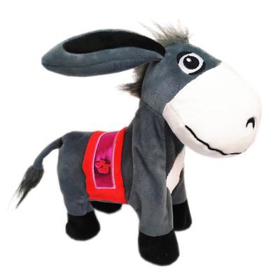 China Electric Musical Toy Dancing Singing Plush Animal Musical Donkey Hot Selling Kids Gift Plush Animal Toys Donkey Plush Toy for sale