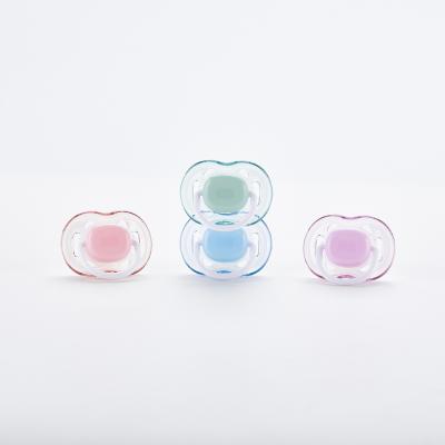 China Wholesale BPA Free Baby Nipple Pacifier Baby Silicone Ring Chewing Soother Baby Pacifier Manufacturer for sale