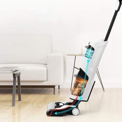 China Wet Mopping + Inalambrica Aspiradora De Mano Upgrade Water Tank Electronic Handheld Vacuum Cleaner Floor Seal Wet & Dry Vacuum+ Cleaning for sale