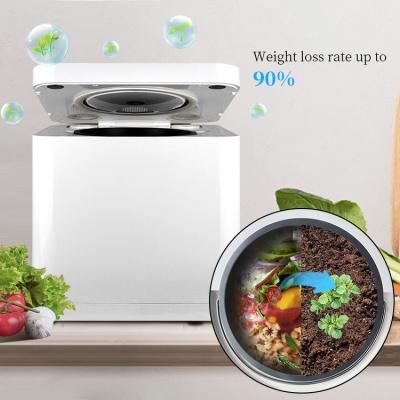 China Factory Direct Air Switch Control Indoor Food Waste Compost Machine Smart Waste Disposer Kitchen Electric Food Waste Composting Machine for sale