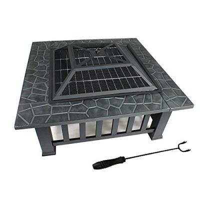 China The Wood Fire Stocked Pit Cooking Grill for Outdoor Garden Patio for sale