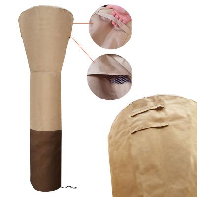 China Real Stocked Heavy Duty 450gsm 600D Oxford Cloth PVC Backed Patio Heater Cover for sale