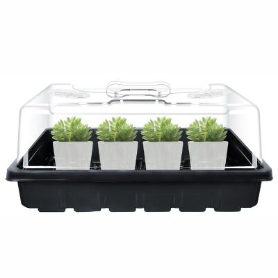 China Eco-friendly Seed Starting Tray High Quality Seed Germination Plant Flower Pots Nursery Grow Tray Seedling Starting Generation Tray Kits for sale