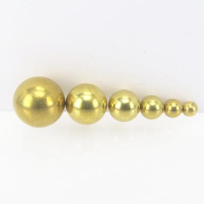 China Wholesale Hollow Decoration Brass Sphere Bead 4mm 5mm 6mm 8mm 10mm 12mm 14mm 16mm 18mm 20mm for sale