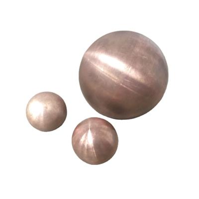 China Building Material Stores Customized 5cm High Quality Solid Copper Sphere 50mm for sale