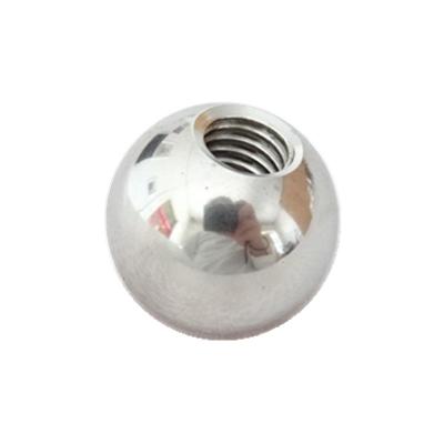 China Wholesale Solid 9mm 10mm...25mm 28mm 30mm Tapped Stainless Steel Metal Ball With M5 Threaded Blind Hole for sale