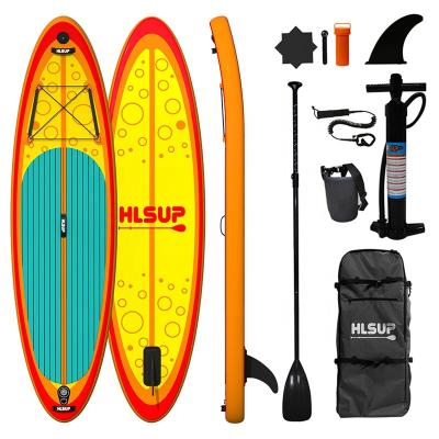 China Huale Unisex Factory OEM Inflatable Surfboard PVC Paddle Boards Sup Stand Paddle Board for sale