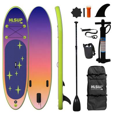 China New Design Women Water Sports Inflatable Surfboard Surf Sup Isup Stand Up Paddle Board for sale