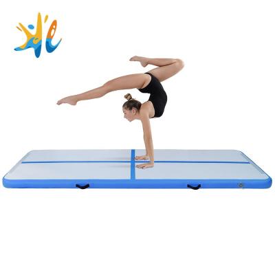 China Wholesale Factory Price Inflatable Yoga Mat Gymnastic Training Mat Yoga Track Air Tumble PVC Mattress For Sale for sale