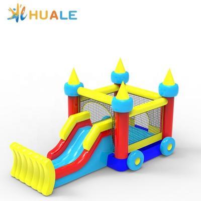 China Oxford Cloth OEM&ODM BOUNCE HOUSE Bouncy Slide Inflatable Bouncer Water Slide With Pool For Kids for sale