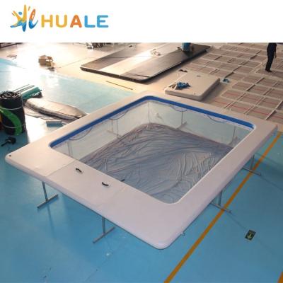 China Factory Directly Supply OEM Inflatable Double Wall Fabric Float Sea Pool Drop Stitch Cloth For Yacht for sale