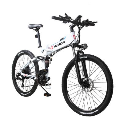 China US Warehouse 26 Inch 48V Mountain Electric Bicycle 500w E BIKE Foldable Electric Bike for Adult for sale