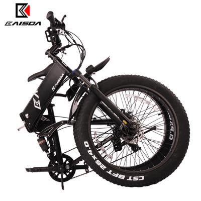 China Hot Sale 48V500W Electric Bike Foldable Electric Mountain Bike Fat Tire E-Bike 7 Speeds Beach Cruiser Mens Sports EU Warehouse for sale