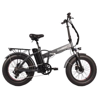 China Manufacturer Wholesale custom 20 inch fat tire folding ebike bicycle 500W Motor 48V15Ah Adult fastest electric bike for sale