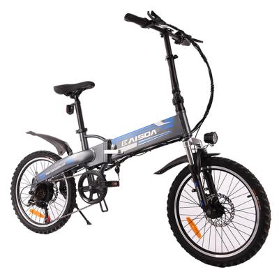 China 20inch Folding Road Bike 350W Motor 10.5AH Lithium Battery Aluminum Frame for sale