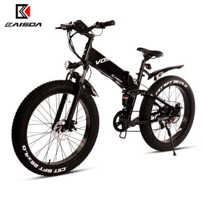 China 7 Speed Fat Tire Electric Bicycle Led Motor Frame Power Battery Aluminum Alloy for sale