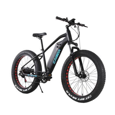 China Big power 500W/1000w electric bike 26inch electric fat bike removable battery beach electric bicycle mountain ebike for sale