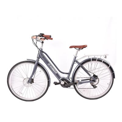 China KAISDA Hot Sale 700C 36W 250W Mid drive Motor City Ebike Fashion Variable Speed Road Cycling Electric Bicycle for sale