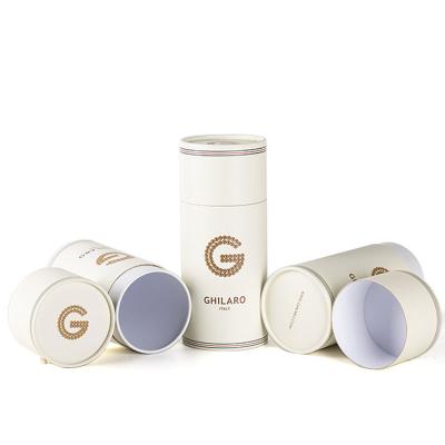 China Handmade Custom High End Cardboard Tube Cosmetic Paper Packaging for sale