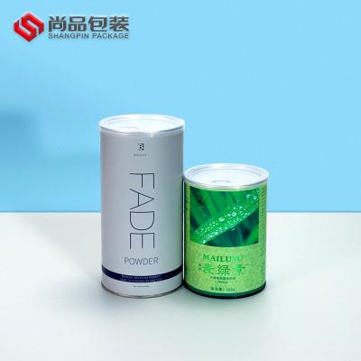 China Airtight screw lid biodegradable paper tube shangpin paper tube packaging compound paper boxes for sale