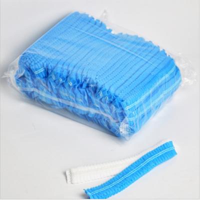 China Wipe Non Woven Disposable Cap For Hair Net Protective Safety Products 9-25 Gsm CN; TLY broom 100pcs/bag, GUA 20bag/carton for sale