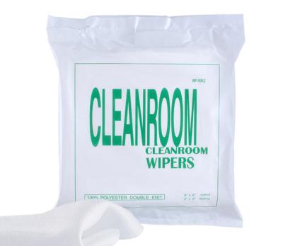 China Plain Cleanroom Wiper Anti-Static Discharge Fabrics Safe Polyester Electrostatic Discharge Wiper 9X9 Microfiber CN; GUA Polyester&nylon Plain TLY for sale