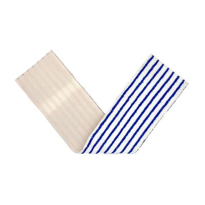 China Best Contemporary Stripe Microfiber Disposable Mop With Microfiber Blend PP Strip Disposable Mop for sale