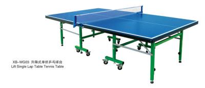 China sporting goods-poles,nets,goals,tables-lifting single lap tennis table-XB-WG03 for sale