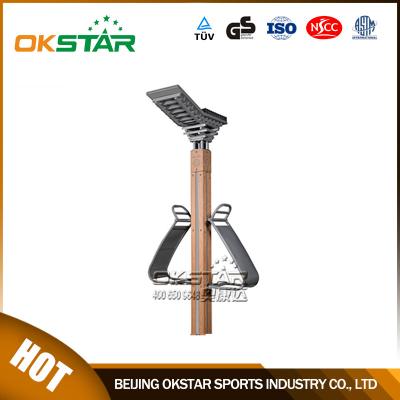 China outdoor wooden fitness equipment back stretcher for sale