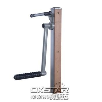 China wood outdoor fitness equipment leg trainer for old people for sale