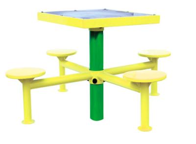 China outdoor fitness equipments steel based zinc powder coating China Top quality outdoor chess table-OK-Q01 for sale